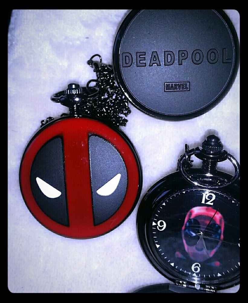 🥳🥳Marvel Deadpool Pocket Watch